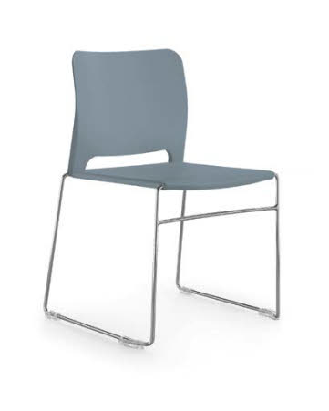 Kunststof zitting : Poeder blauw S503