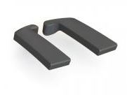 armleuning pads: grijs